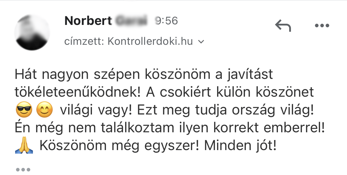 Ügyfél vélemény - Korrekt árképzés