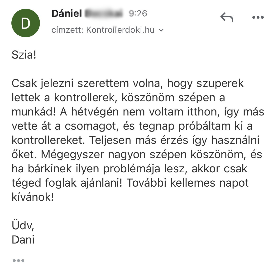 Ügyfél vélemény - Szegedi leadás tapasztalatok