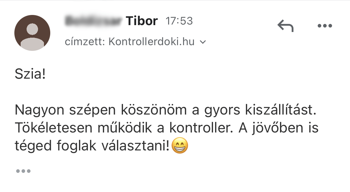 Ügyfél vélemény - Kiváló kommunikáció és javítás