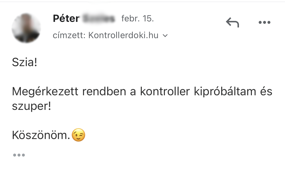 Ügyfél vélemény - Hall-szenzor beszerelése