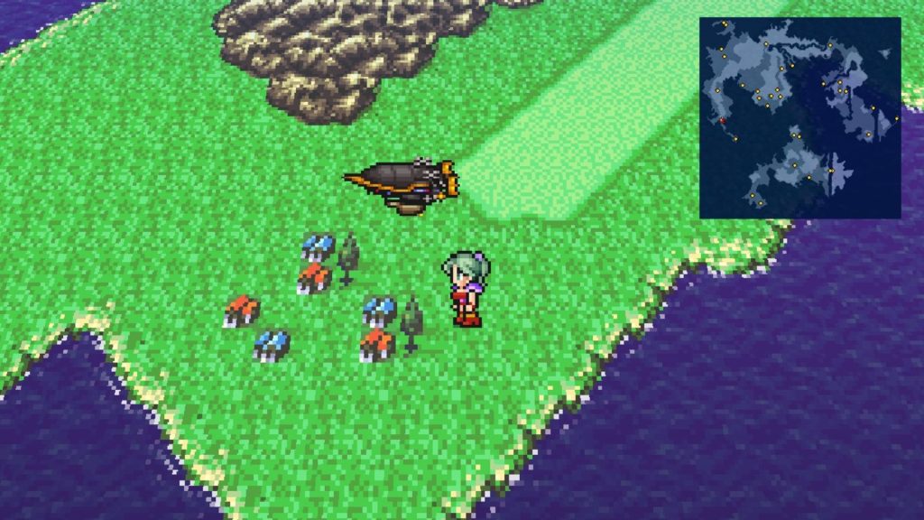 A Final Fantasy VI világa a feketeszéli remake-ben