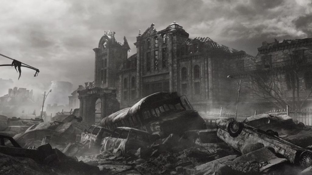 A Raccoon City rendőrkapitányság a Resident Evil Requiem PS5 játékban