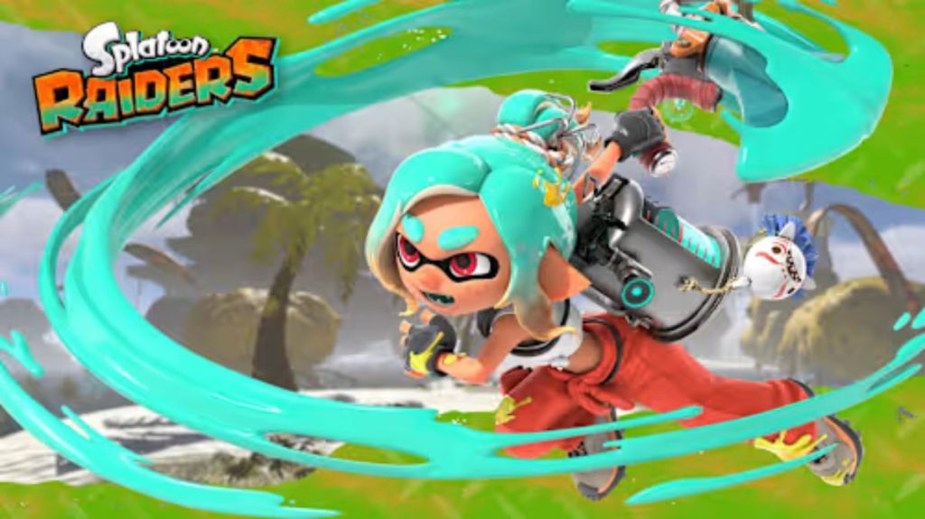 A Splatoon Raiders keyartja