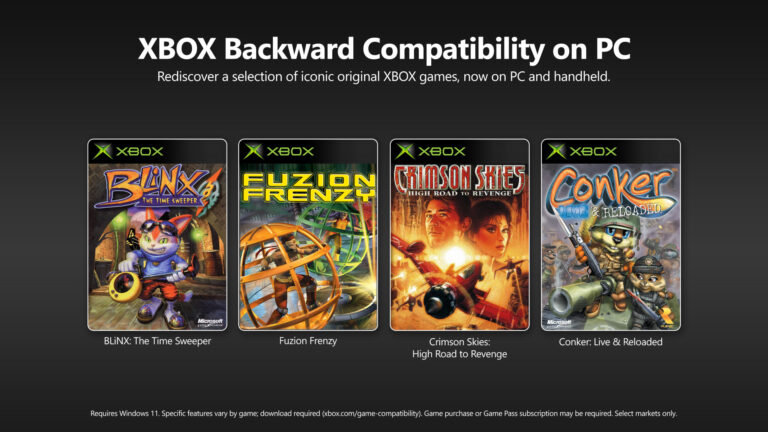 Xbox visszamenőleges kompatibilitás PC-n: ezekkel a klasszikusokkal startol a program