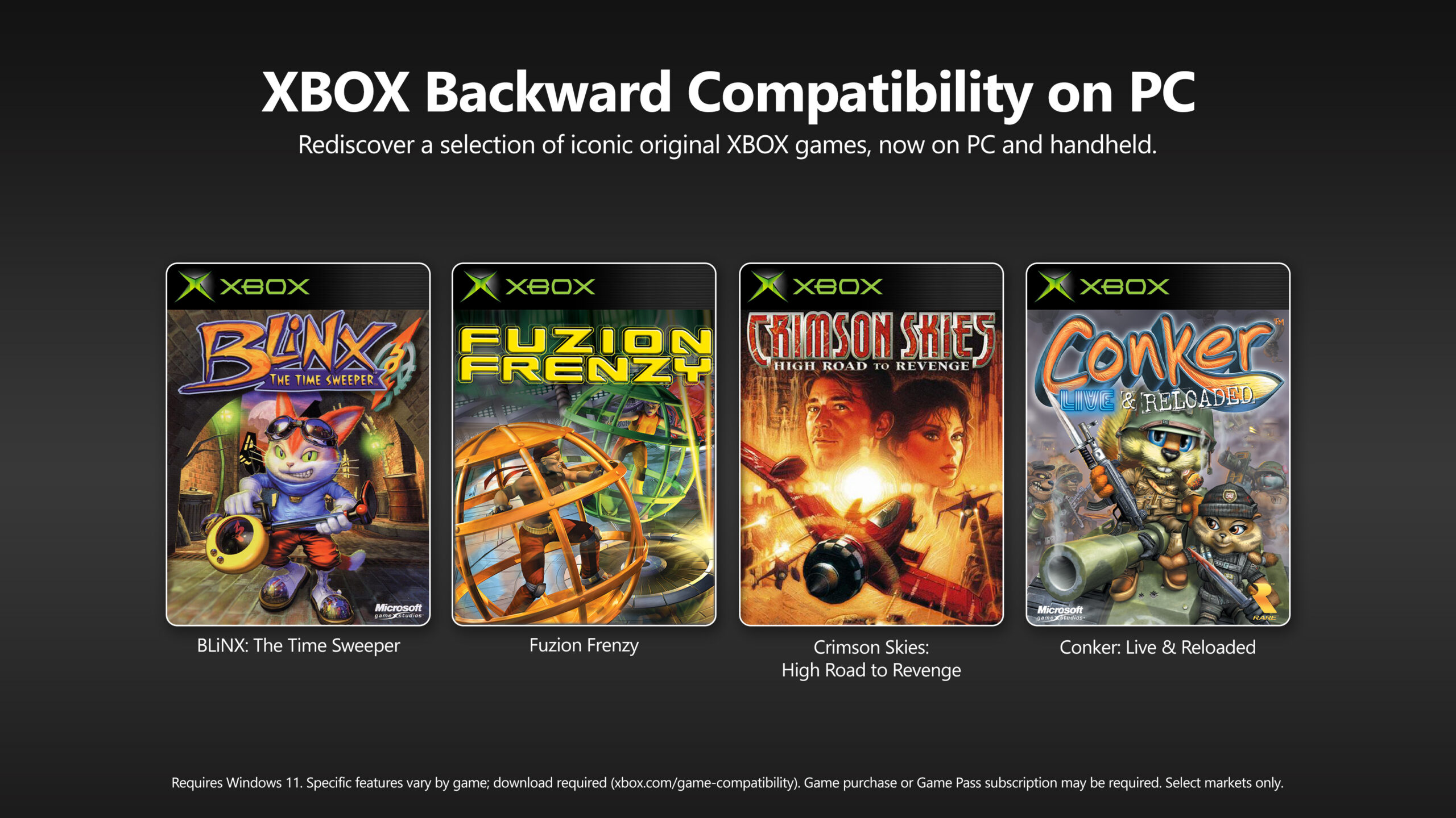 Xbox visszamenőleges kompatibilitás PC-n: ezekkel a klasszikusokkal startol a program