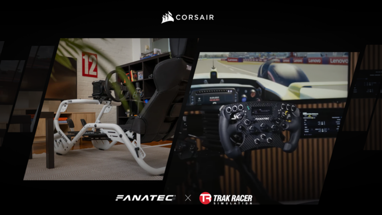 A Corsair bedarálja a Trak Racert: jön a tökéletes sim racing csomag?