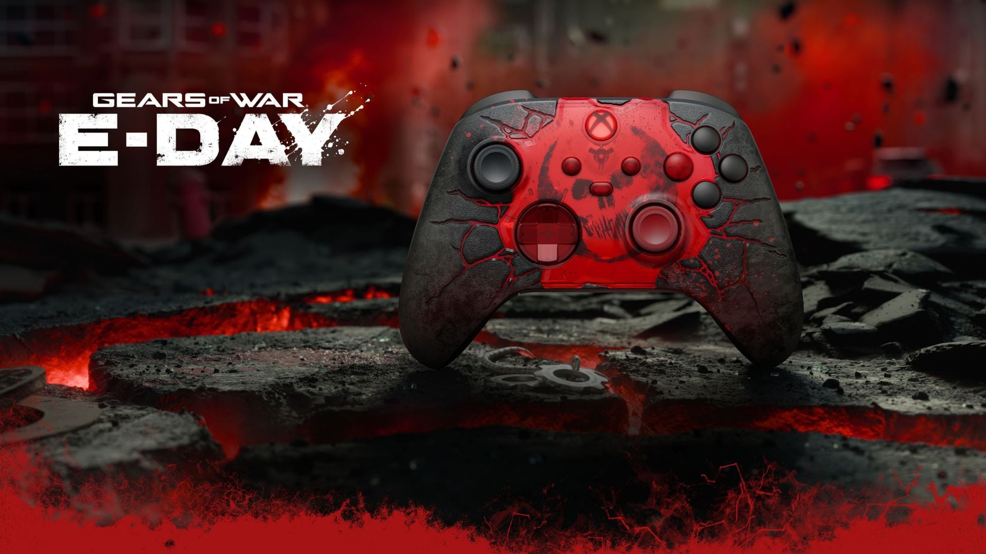 Két limitált Gears of War: E-Day Xbox kontroller érkezett, és az Xbox vezére is odavan értük