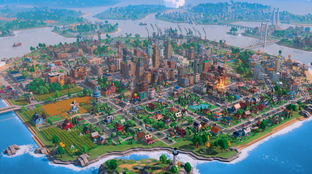 LEGO Skylines gameplay képernyőkép