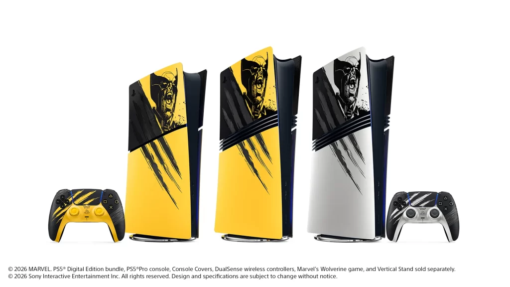Marvel's Wolverine Battle Yellow PS5 hátulról