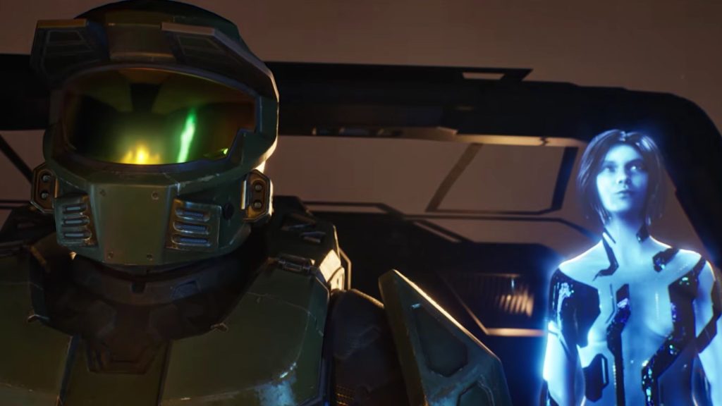 Master Chief és Cortana a Halo Campaign Evolved végjelenetében