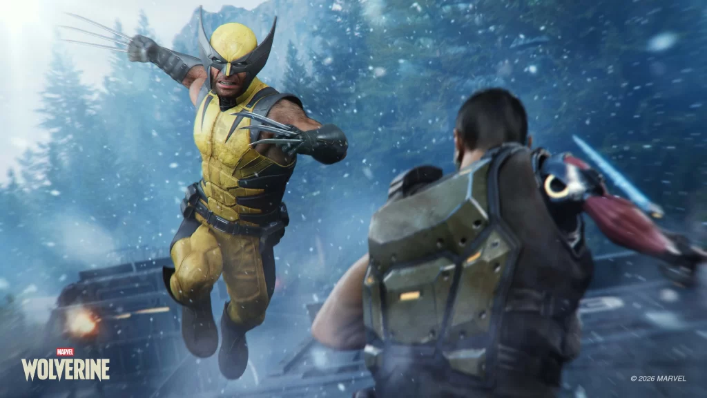 Wolverine egy Reaver ellen vet be egy ugrástámadást