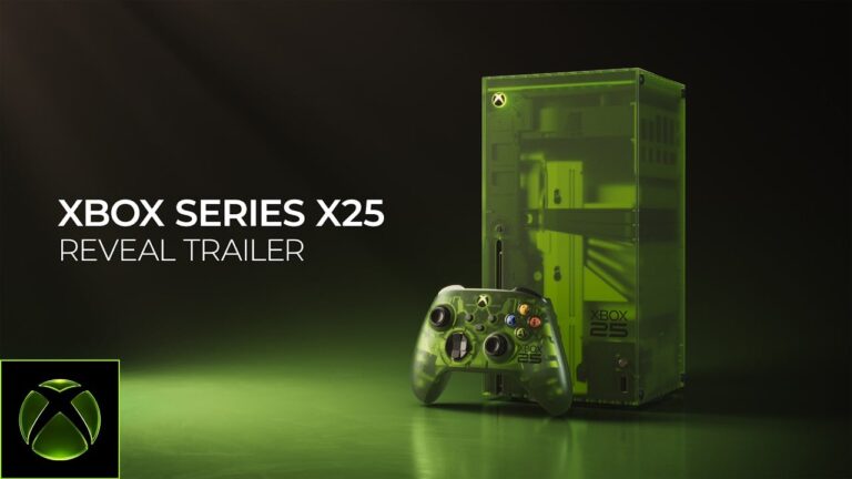 Xbox Series X25: 899 euróba kerül az áttetsző zöld jubileumi konzol, novemberben érkezik