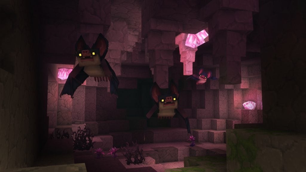 Denevérek repkednek a Hytale-ban
