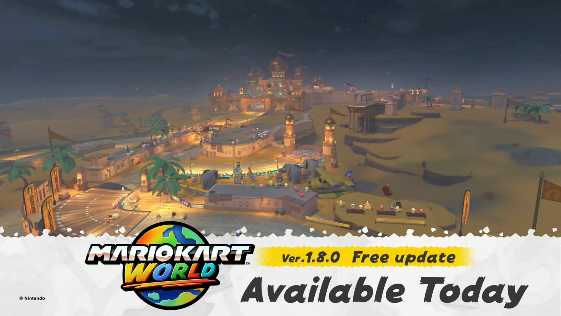 Ingyenes frissítéssel tér vissza 10 klasszikus pálya a Mario Kart Worldbe