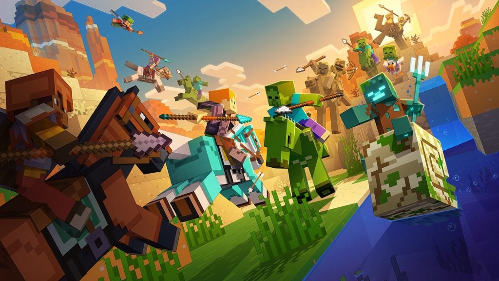Minecraft Mounts of Mayhem képernyőkép