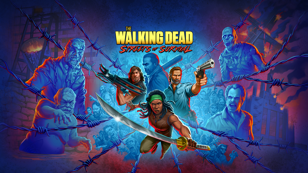 A The Walking Dead: Streets of Survival kulcsgrafikája