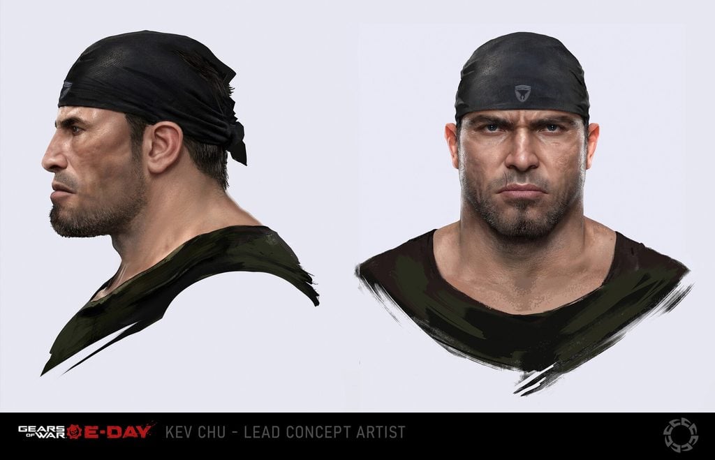 Marcus Fenix végső koncepció
