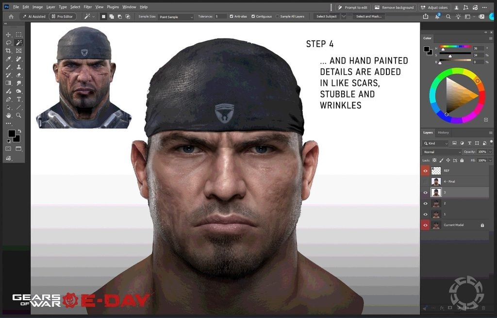 Marcus Fenix negyedik iteráció