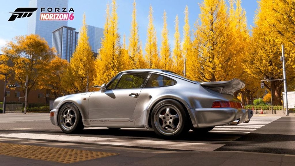 Porsche jutalom autó a Forza Horizon 6-ban