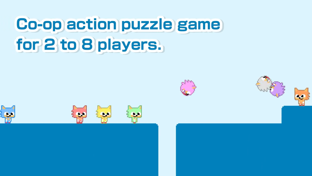 Sonic PICO PARK Silver és Blaze karakterek